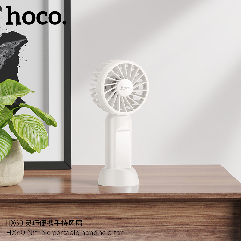 Quạt cầm tay làm mát Hoco HX60 (3-7h)