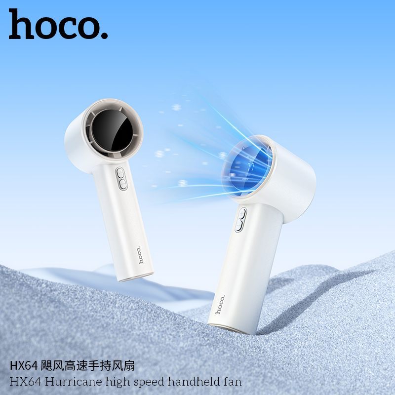 Quạt cầm tay Hoco HX64 tốc độ cao