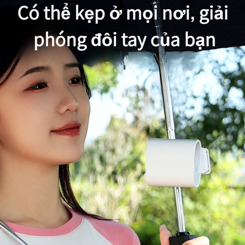 Quạt Kẹp (gắn Dù/Xe Đạp/Balo) Mini T-511 Xoay 360° Điều Chỉnh Hướng Gió