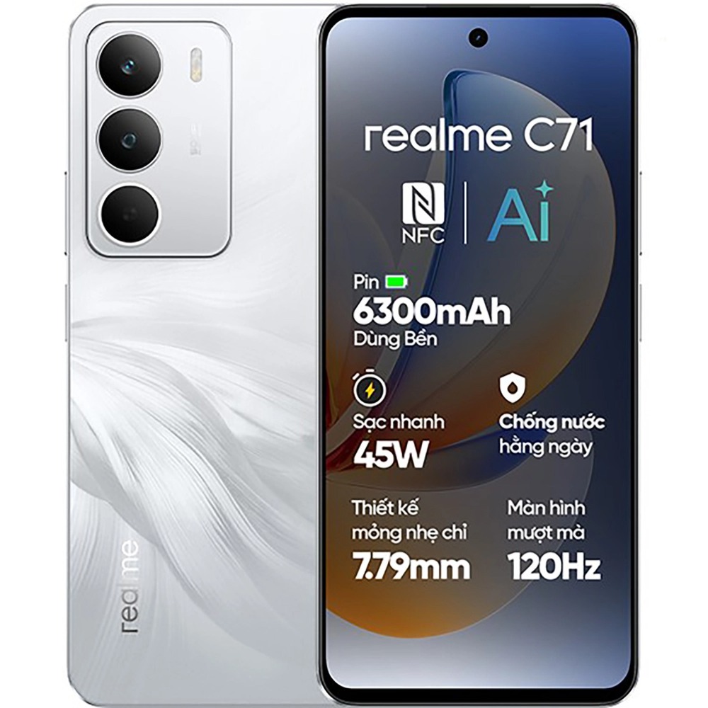 Realme C71 mới chính hãng