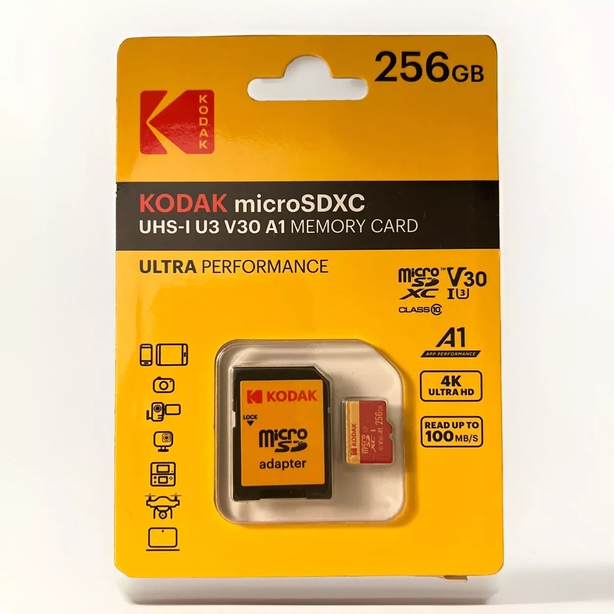 Thẻ Nhớ Micro (thẻ nhỏ) KODAK U3-V30