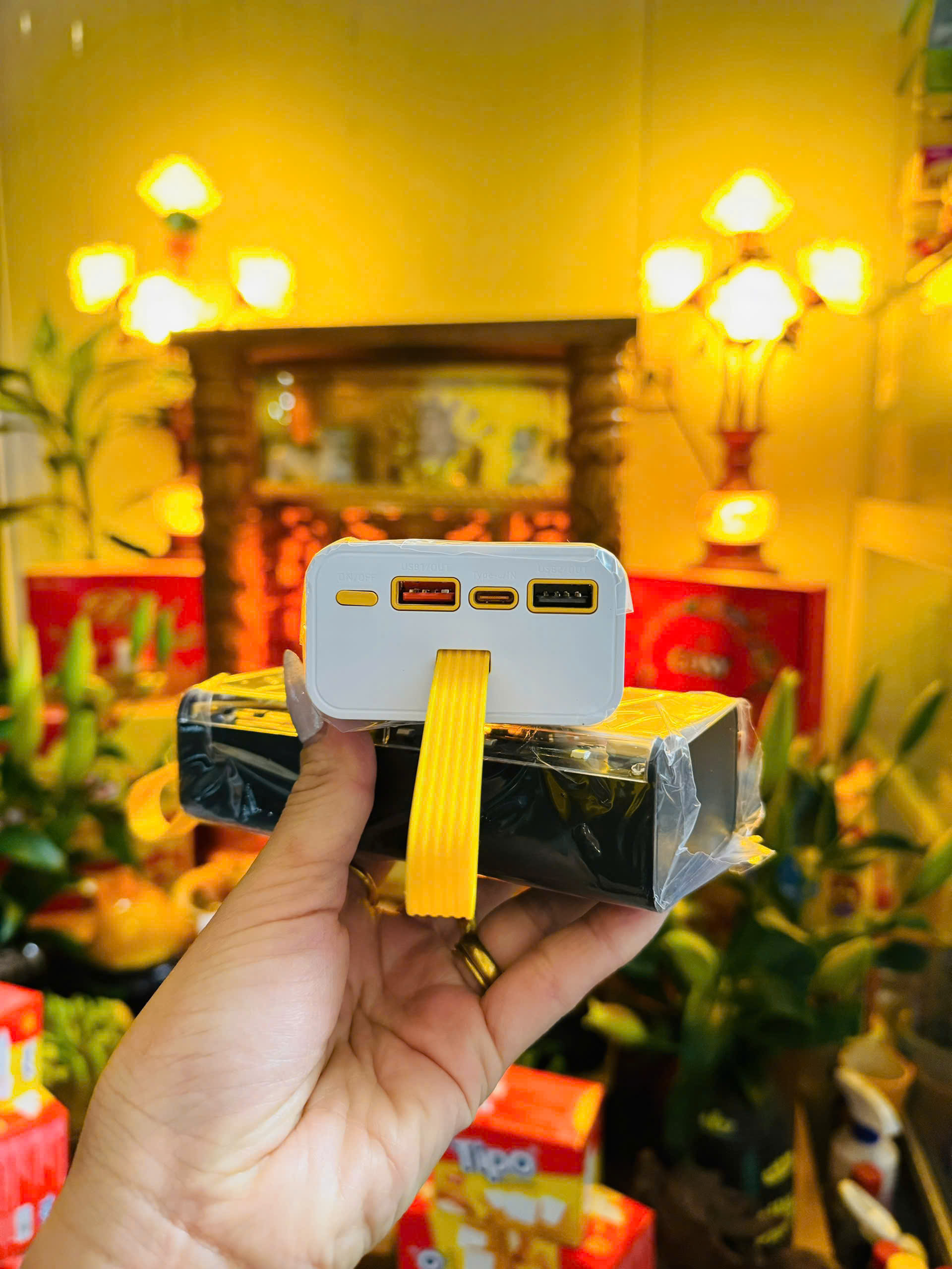 Sạc dự phòng SYC S143/S144 trong suốt 120w