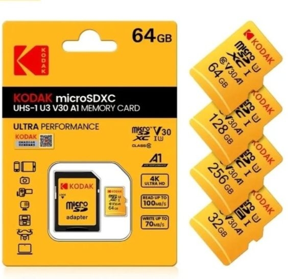Thẻ Nhớ Micro (thẻ nhỏ) KODAK U3-V30