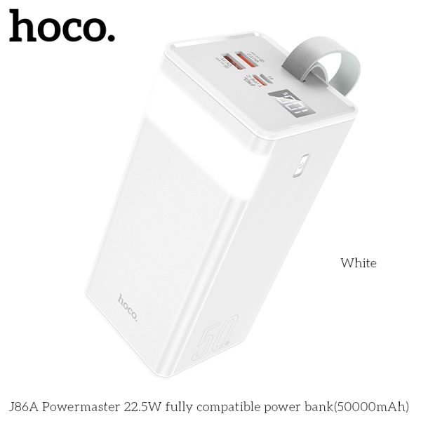 Sạc dự phòng hoco J86A 22.5w 50.000mah