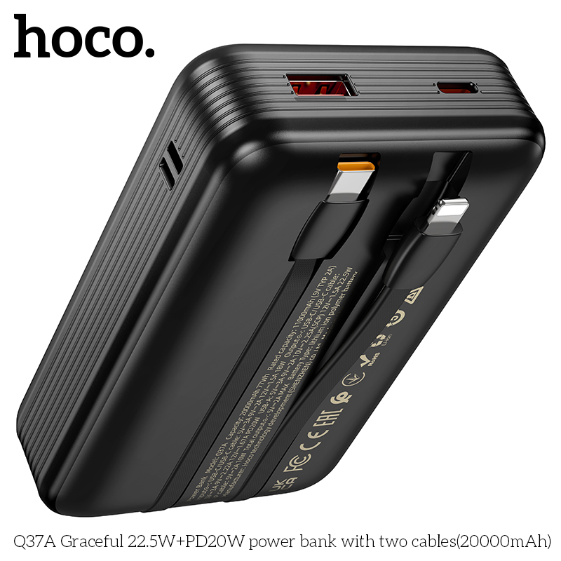 Sạc dự phòng Hoco Q37A 20.000mah 22,5W
