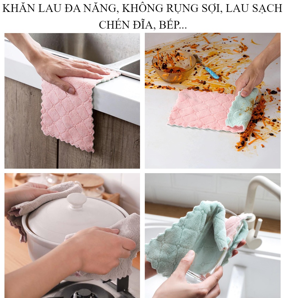 Khăn Lau Chén (rẻ)-10 cái