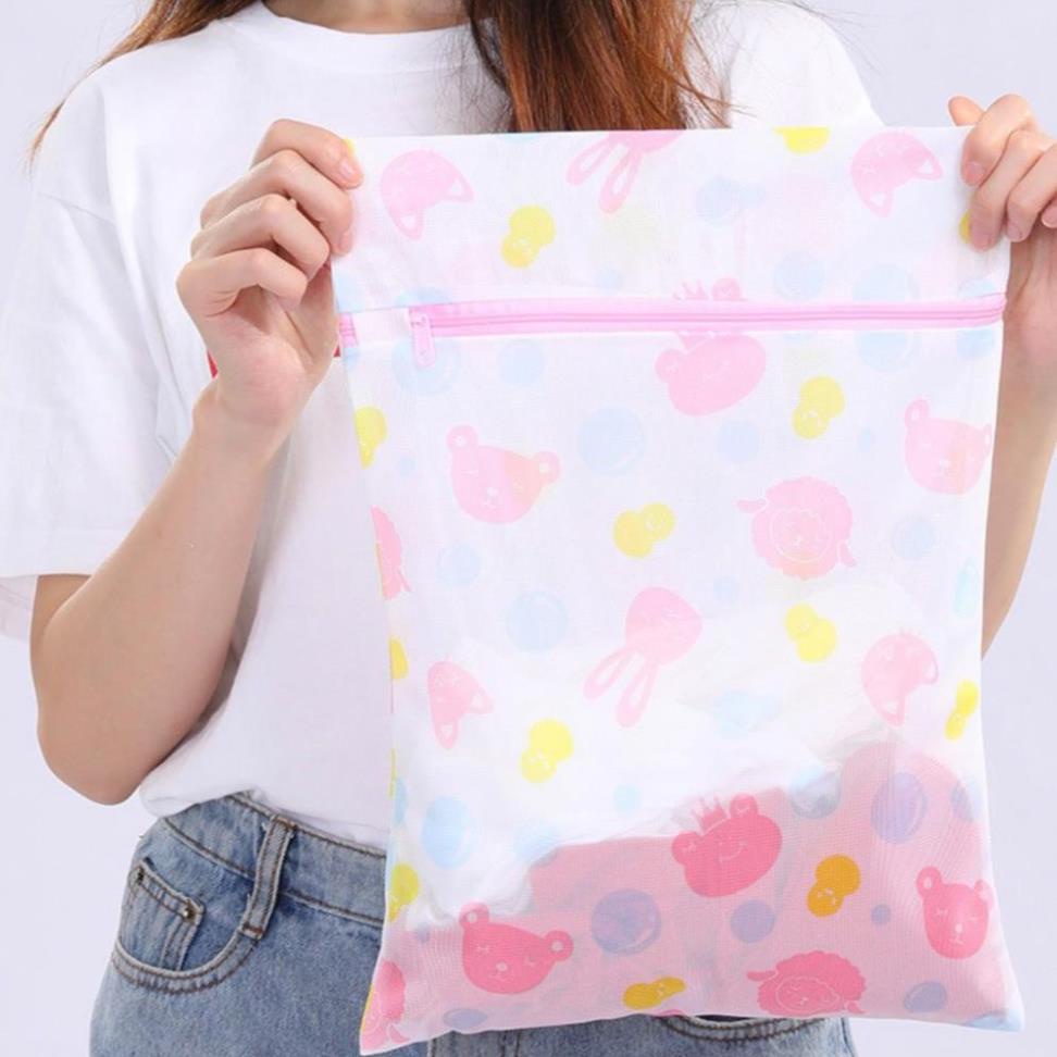 Chiếc Túi Lưới Giặt đồ Hình Hoa 5 cái