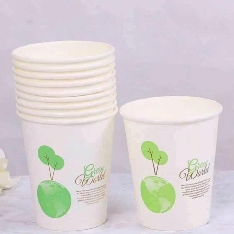 Ly Giấy Gấu 235ml 50 cái - Cốc giấy, ly nước