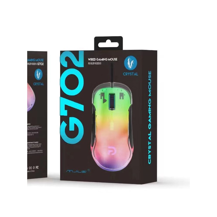 Chuột máy tính có dây trong suốt Logitech G702
