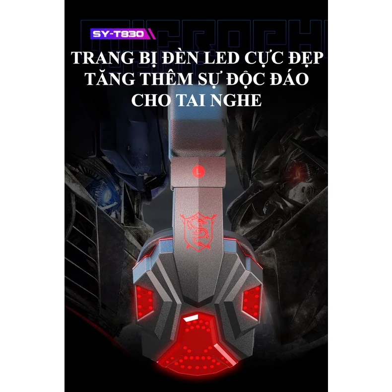 Tai nghe chụp cho máy tính Sy830