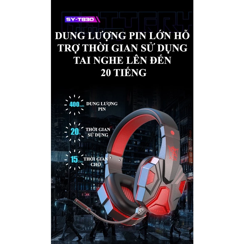 Tai nghe chụp cho máy tính Sy830