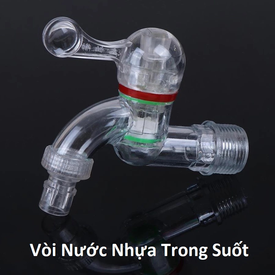 Vòi Nước Nhựa Trong Suốt