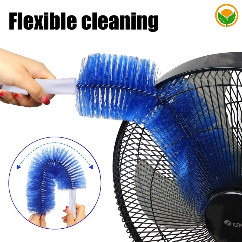 Bàn Chải Làm Sạch Quạt Có Thể Uốn Cong