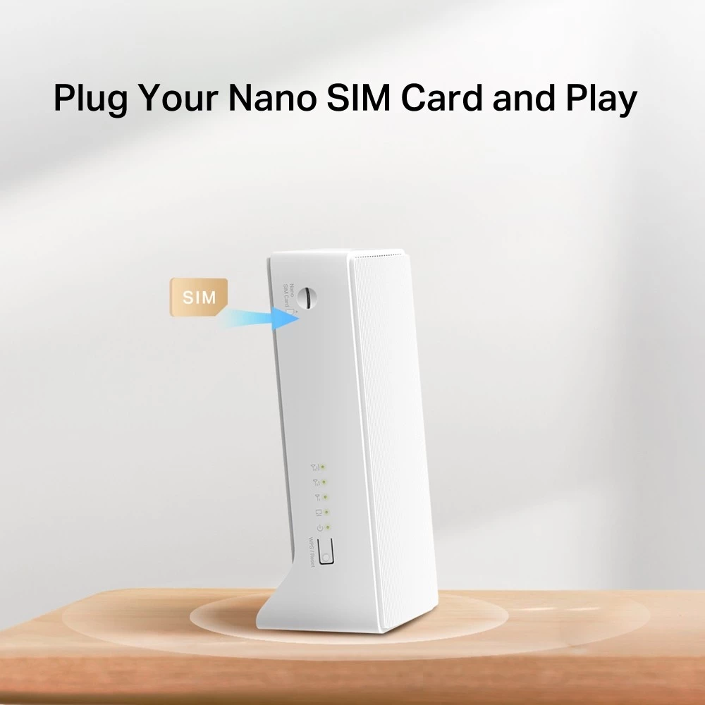 Cục modem Phát Wifi từ sim 4G LTE Mercusys MB112-4G Chính hãng (32 user) FV