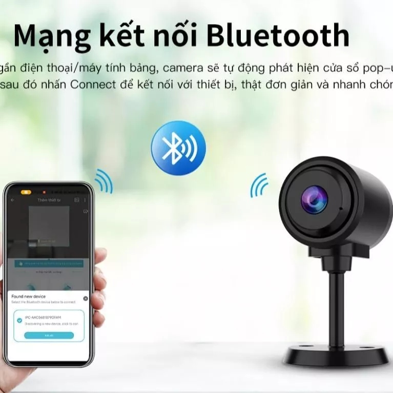 Camera Wifi Mini 1MP Vstarcam CB76-2 (PHẦN MỀM OKam)
