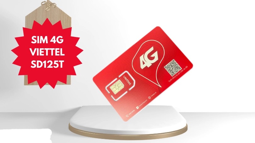 Sim Viettel 4G SD125T 10G/Ngày Free tháng đầu, free data TV360