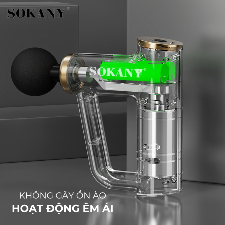 Máy Massage Cầm tay 4 Đầu SOKANY/ ALIZZ 13897