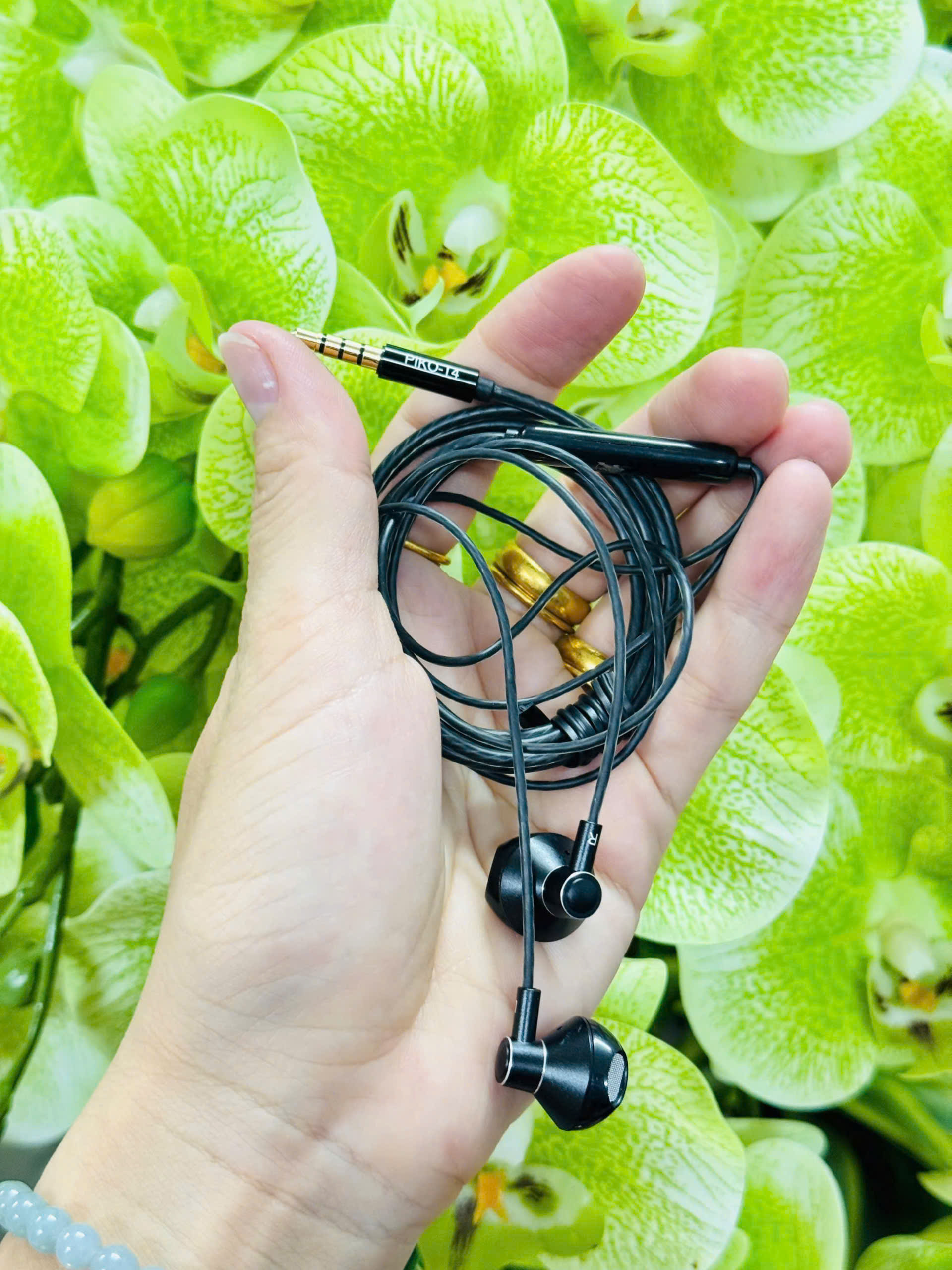 Tai nghe dây Đầu tròn Piko T4 Đầu 3.5