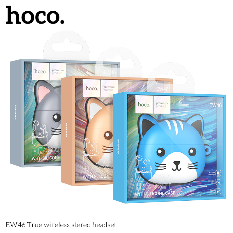 Tai nghe bluetooth HOCO EW46 -Trắng