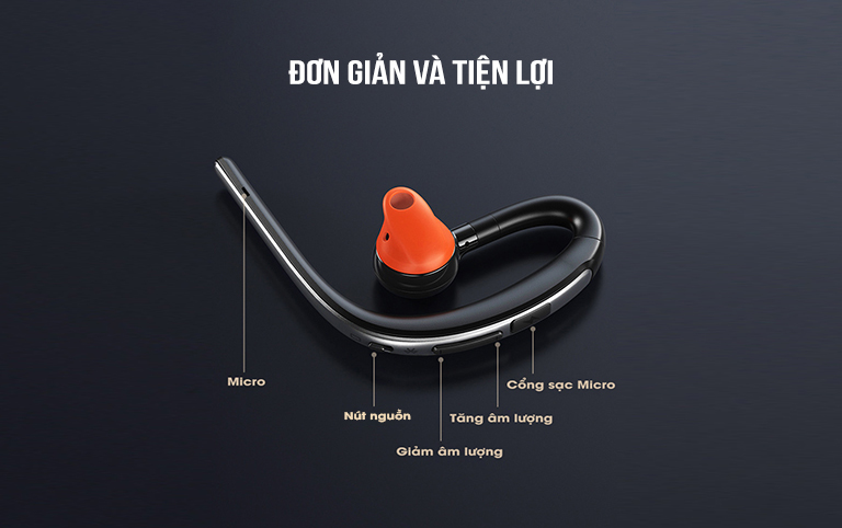 Tai nghe 1 tai Remax RB-TT
