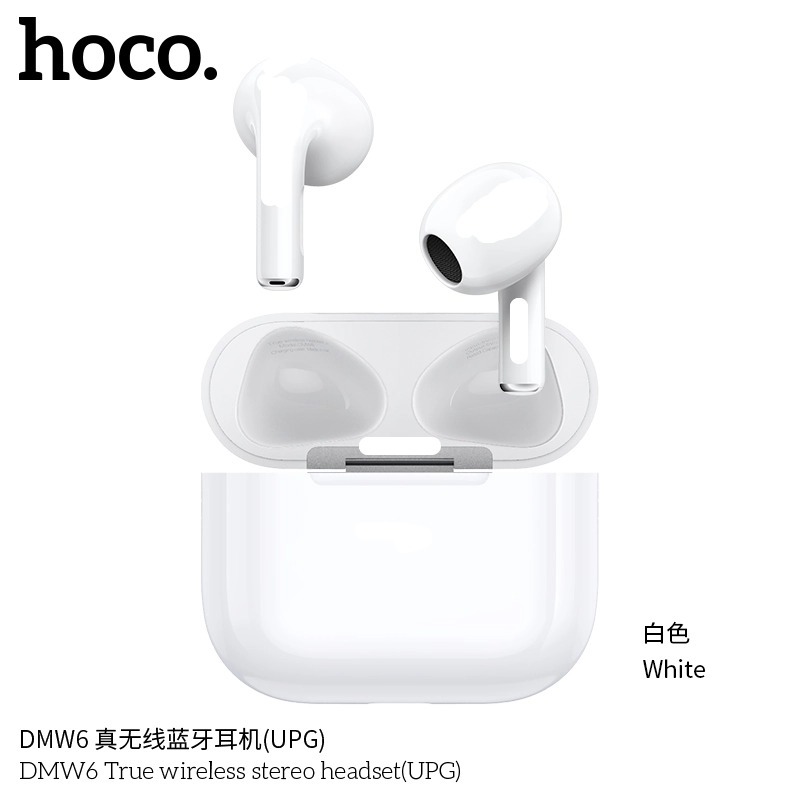 Tai nghe Bluetooth Hoco DM W6 7h - Trắng