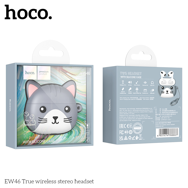 Tai nghe bluetooth HOCO EW46 -Trắng