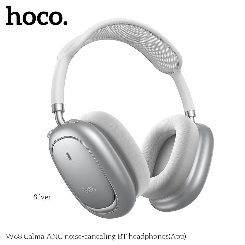 Tai nghe chụp tai bluetooth Hoco W68 ANC (APP)