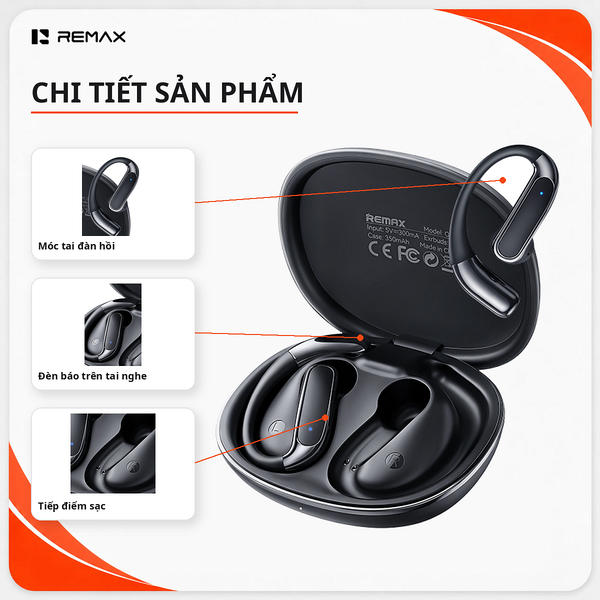 Tai Nghe Bluetooth Remax OWS-17