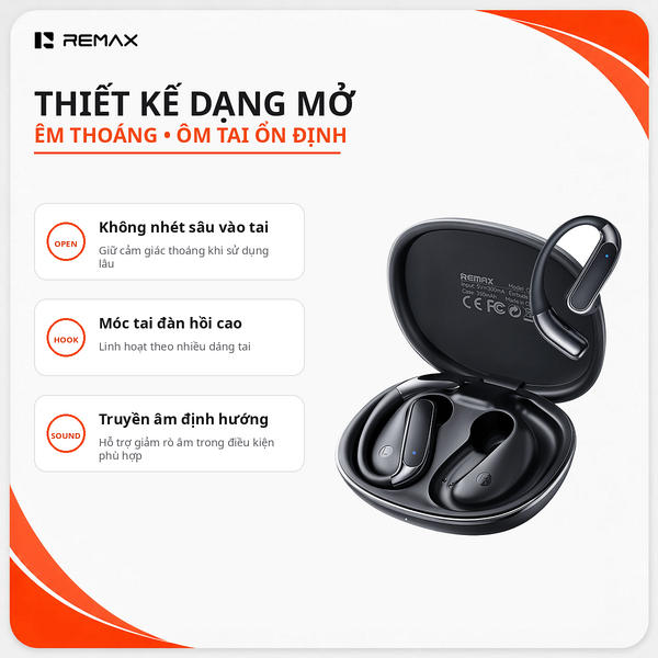 Tai Nghe Bluetooth Remax OWS-17