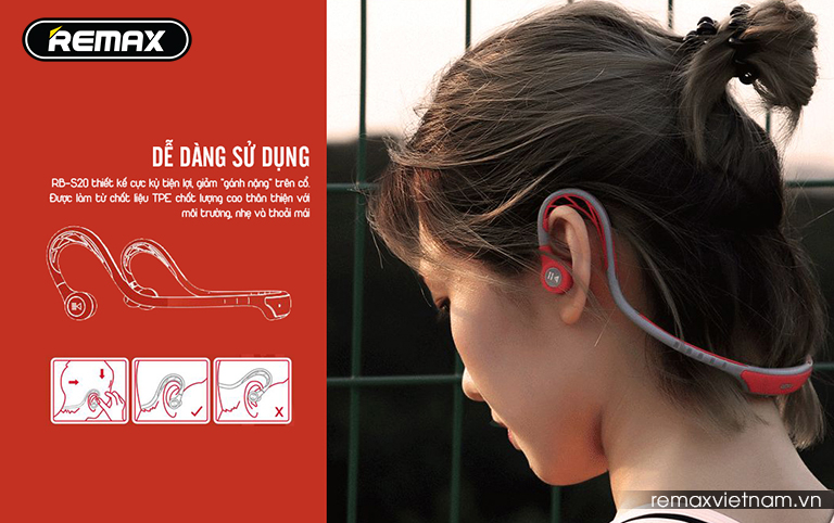 Tai nghe Thể Thao Remax RB-S20 V5.3