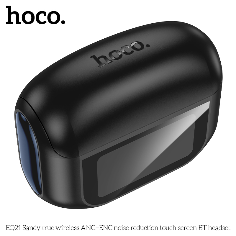 Tai nghe Bluetooth Hoco EQ21 ANC+ENC màn cảm ứng