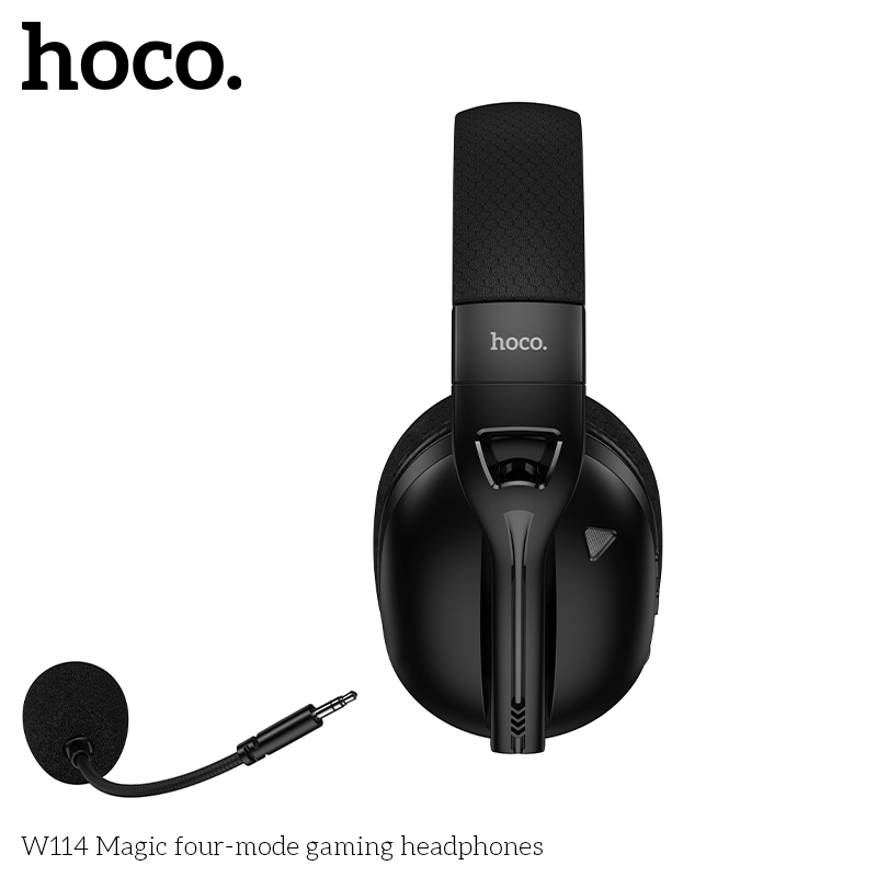 Tai nghe chụp tai bluetooth Hoco W114 gaming máy tính - Hãng