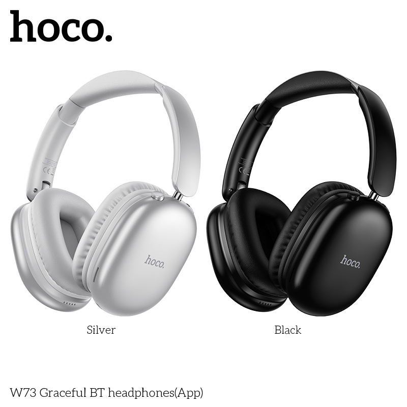 Tai nghe chụp tai BLuetooth Hoco W73 (app) 45H