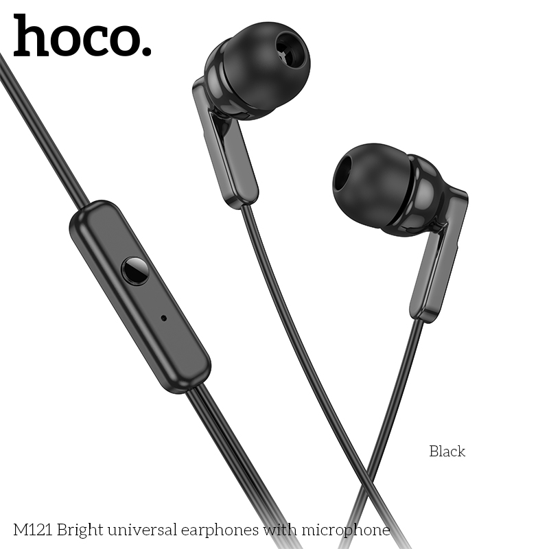 Tai nghe dây đầu tròn Hoco M121