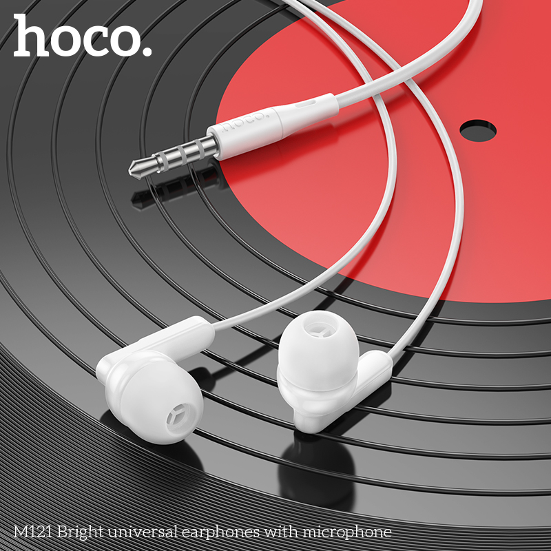Tai nghe dây đầu tròn Hoco M121