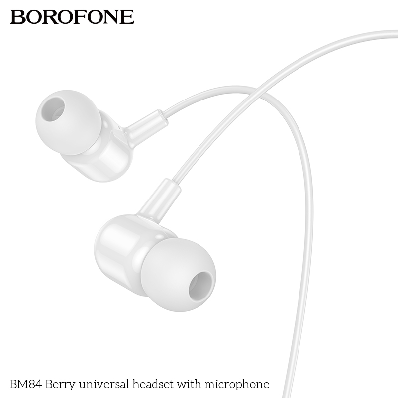 Tai nghe dây đầu tròn Borofone BM84