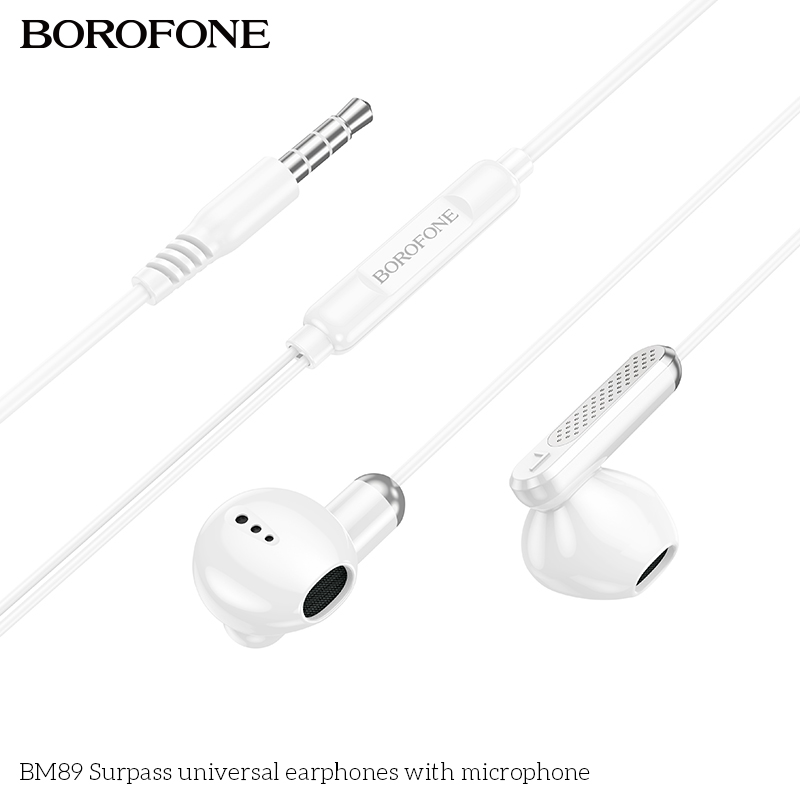 Tai nghe dây đầu tròn Borofone BM89
