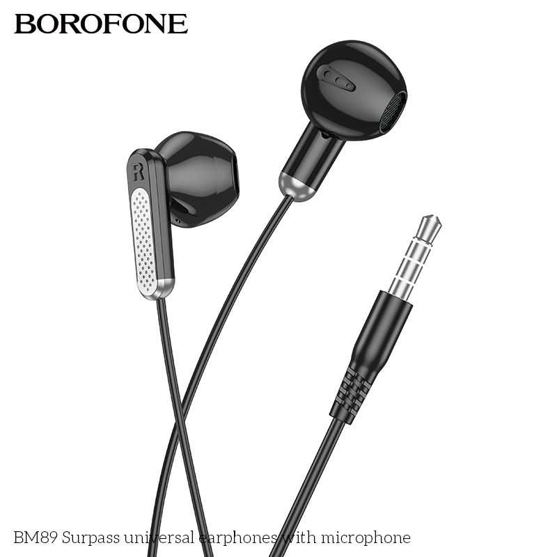 Tai nghe dây đầu tròn Borofone BM89