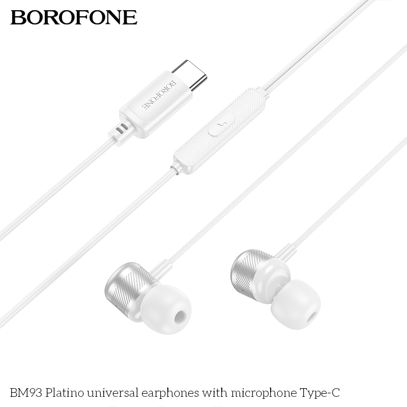 Tai nghe dây đầu TypeC Borofone BM93