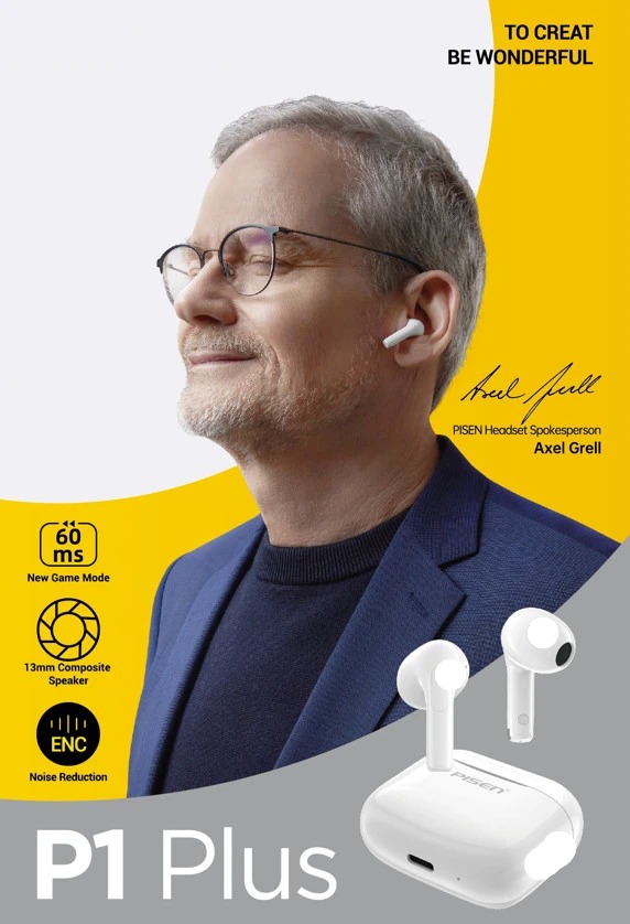 Tai nghe Bluetooth Pissen BHD-TW6 BUDS P1Plus