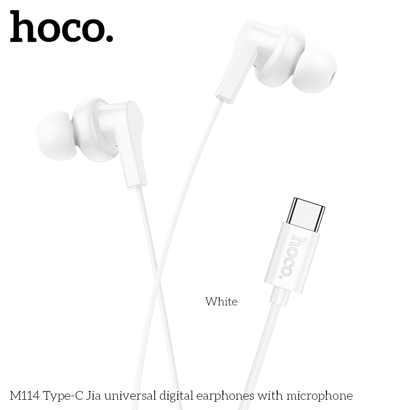 Tai nghe dây đầu typeC Hoco M114