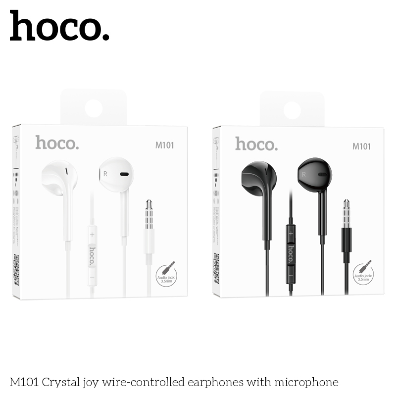 Tai nghe dây Đầu tròn Hoco M101 Max