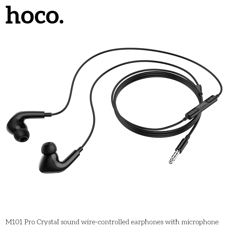Tai nghe dây đầu tròn Hoco M101 Pro 3.5