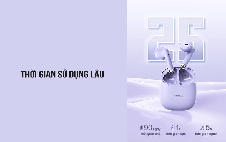 Tai nghe Bluetooth không dây Remax TWS-19 Marshmallow Series True Wireless