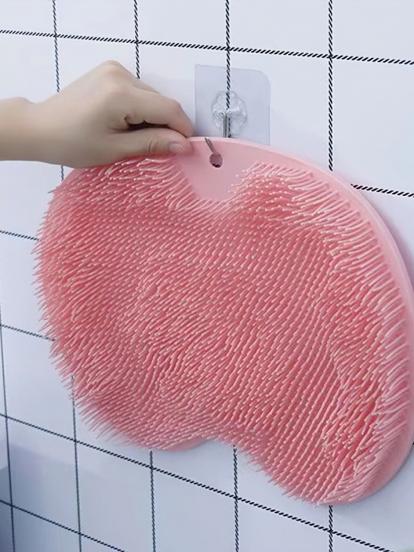 Tấm Thảm Silicon Chà Lưng Massage Chân, Chà Chân màu inbox / ngẫu nhiên