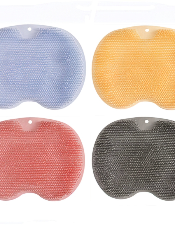 Tấm Thảm Silicon Chà Lưng Massage Chân, Chà Chân màu inbox / ngẫu nhiên