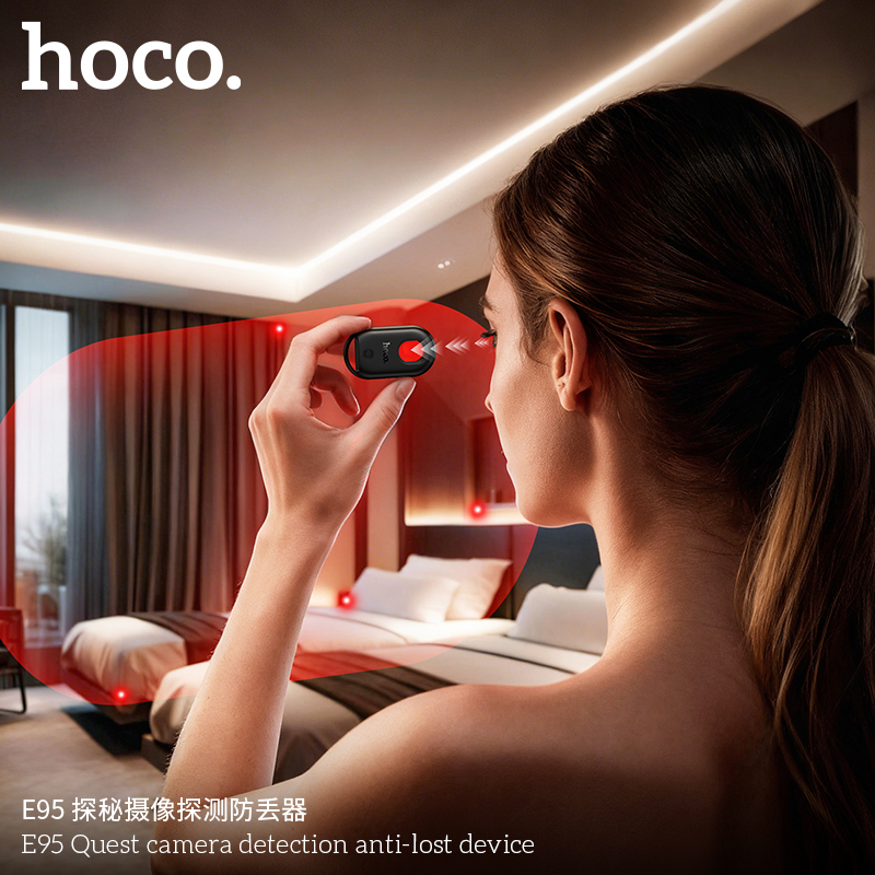 Thiết bị định vị Hoco E95 kiêm máy dò camera hồng ngoại