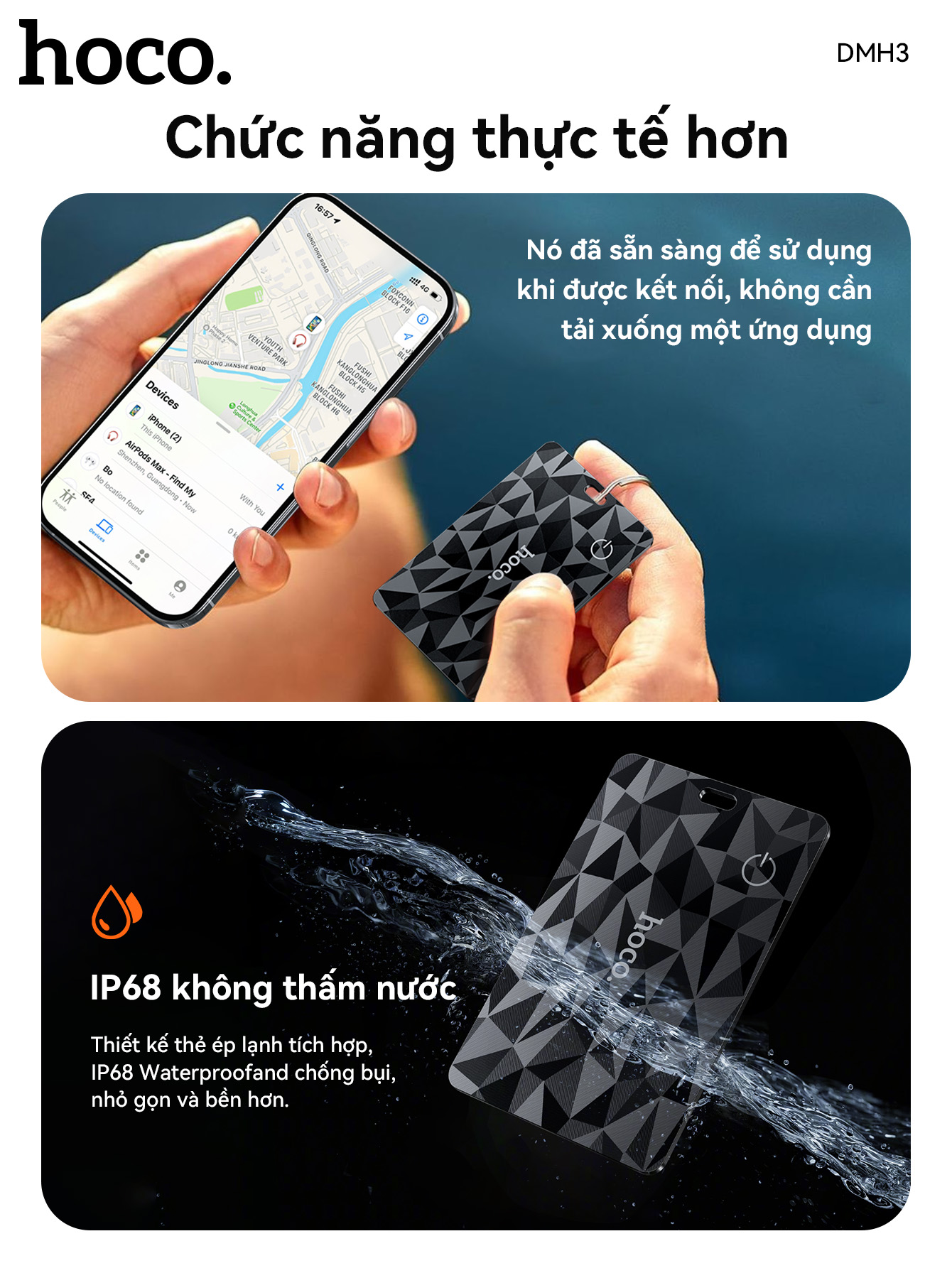 Thiết bị định vị Hoco DMH3