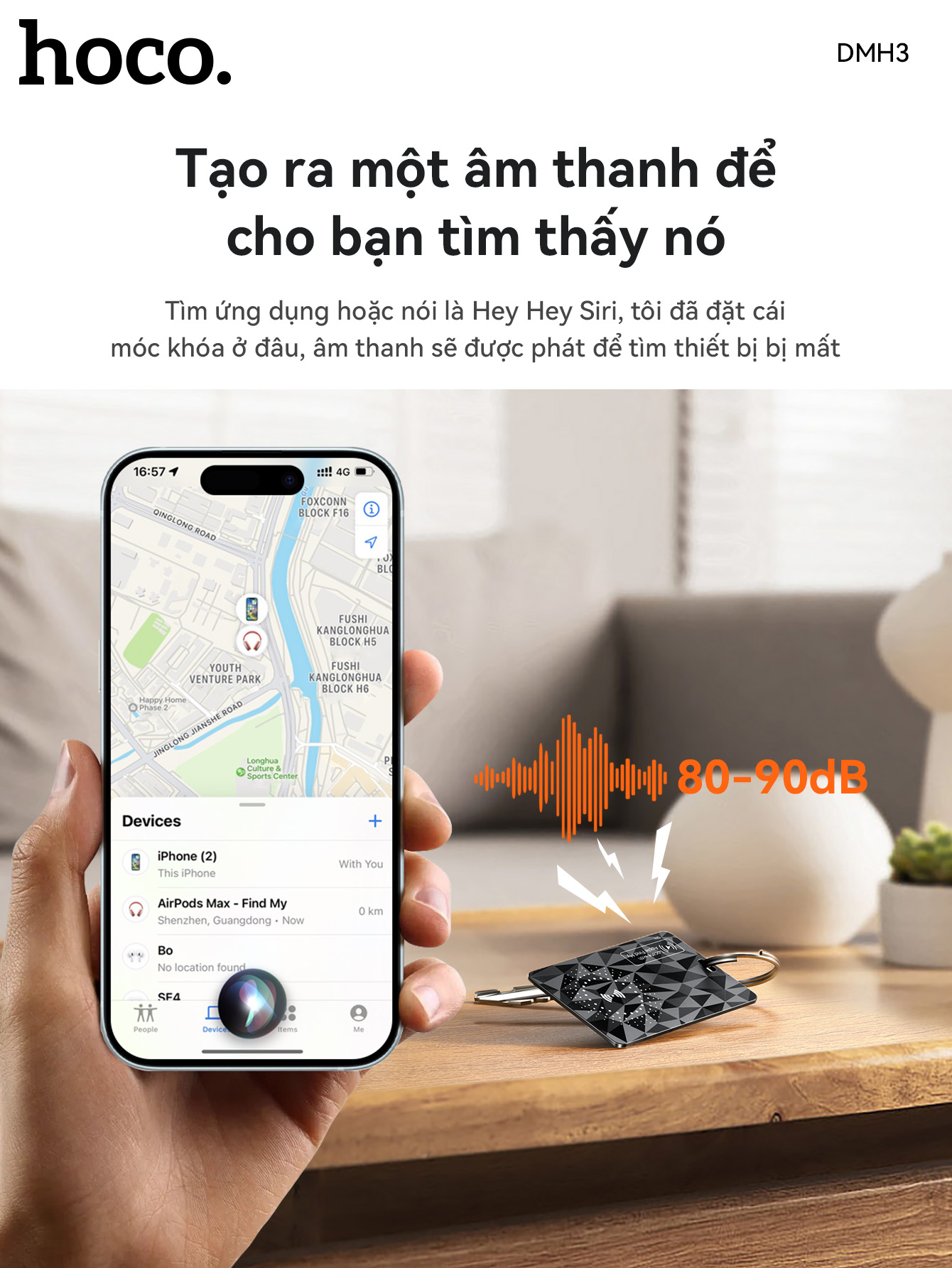 Thiết bị định vị Hoco DMH3