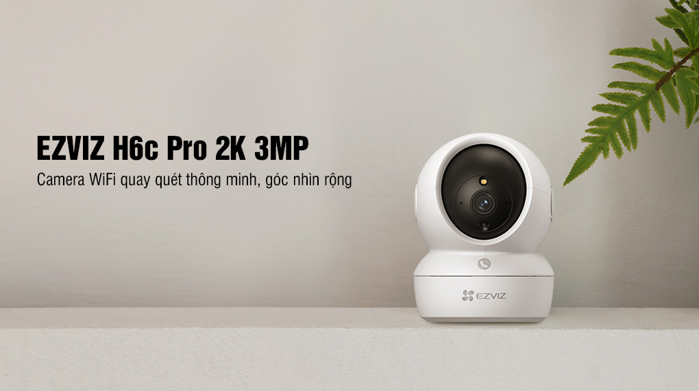 Camera EZVIZ H6C 3Mp có màu trong nhà